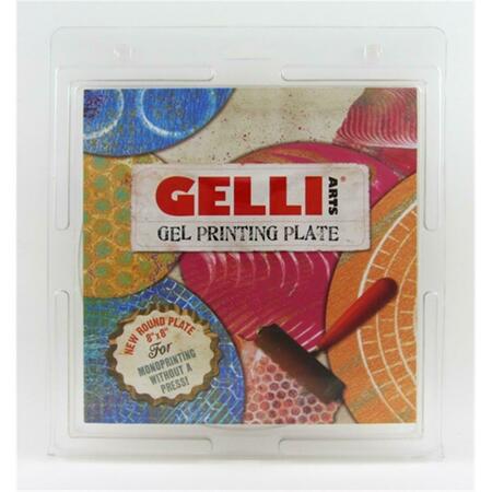 GELLI ARTS 8 in. Printing Plate, 12PK 091037649867-WHCase